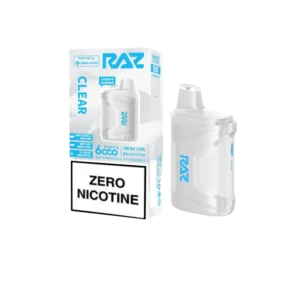 Clear - Raz Zero Nicotine disposable vape