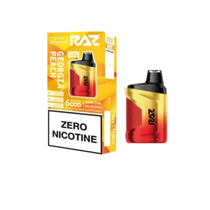 Georgia Peachy - Raz Zero Nicotine disposable vape