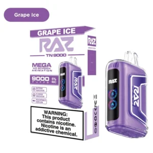 Grape Ice - Raz TN9000 disposable vape