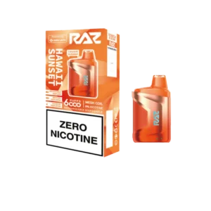 Hawaii Sunset - Raz Zero Nicotine disposable vape