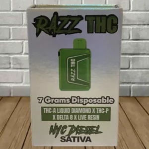 NYC Diesel - Razz THC disposable vape