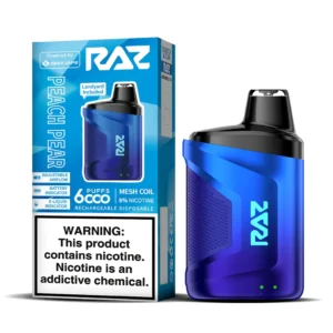 Peach Pear - Raz CA6000 disposable vape