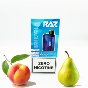 Peach Pear - Raz Zero Nicotine disposable vape