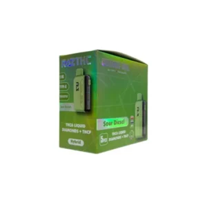 Sour Diesel - Raz THC (Limited Edition) disposable vape