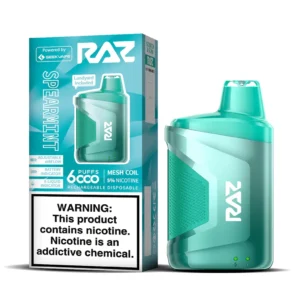 Spearmint - Raz CA6000 disposable vape