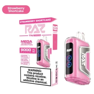 Strawberry Shortcake - Raz TN9000 disposable vape