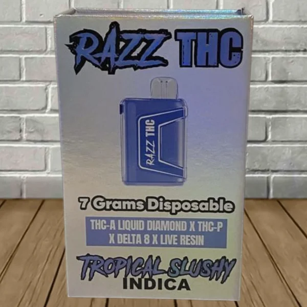 Tropical-Slush.webp Tropical Slush - Razz THC disposable vape