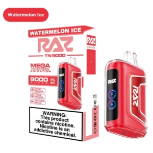 Watermelon Ice - Raz TN9000 disposable vape