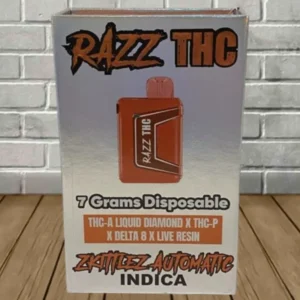 Zkittlez Automatic - Razz THC disposable vape